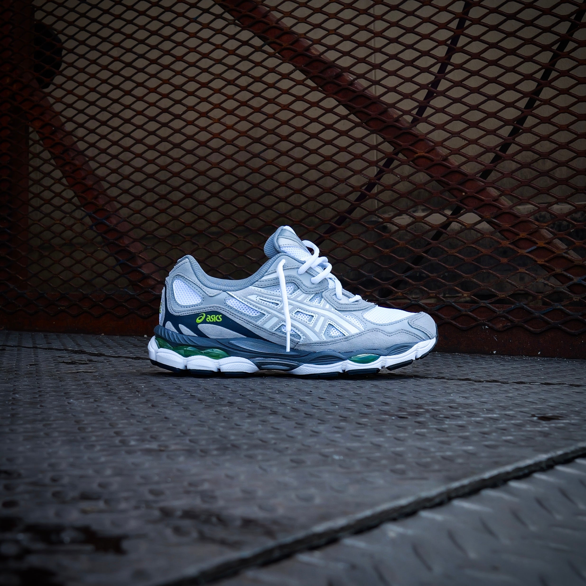 Mens Asics Gel-NYC (White/Glacier Grey) - Asics