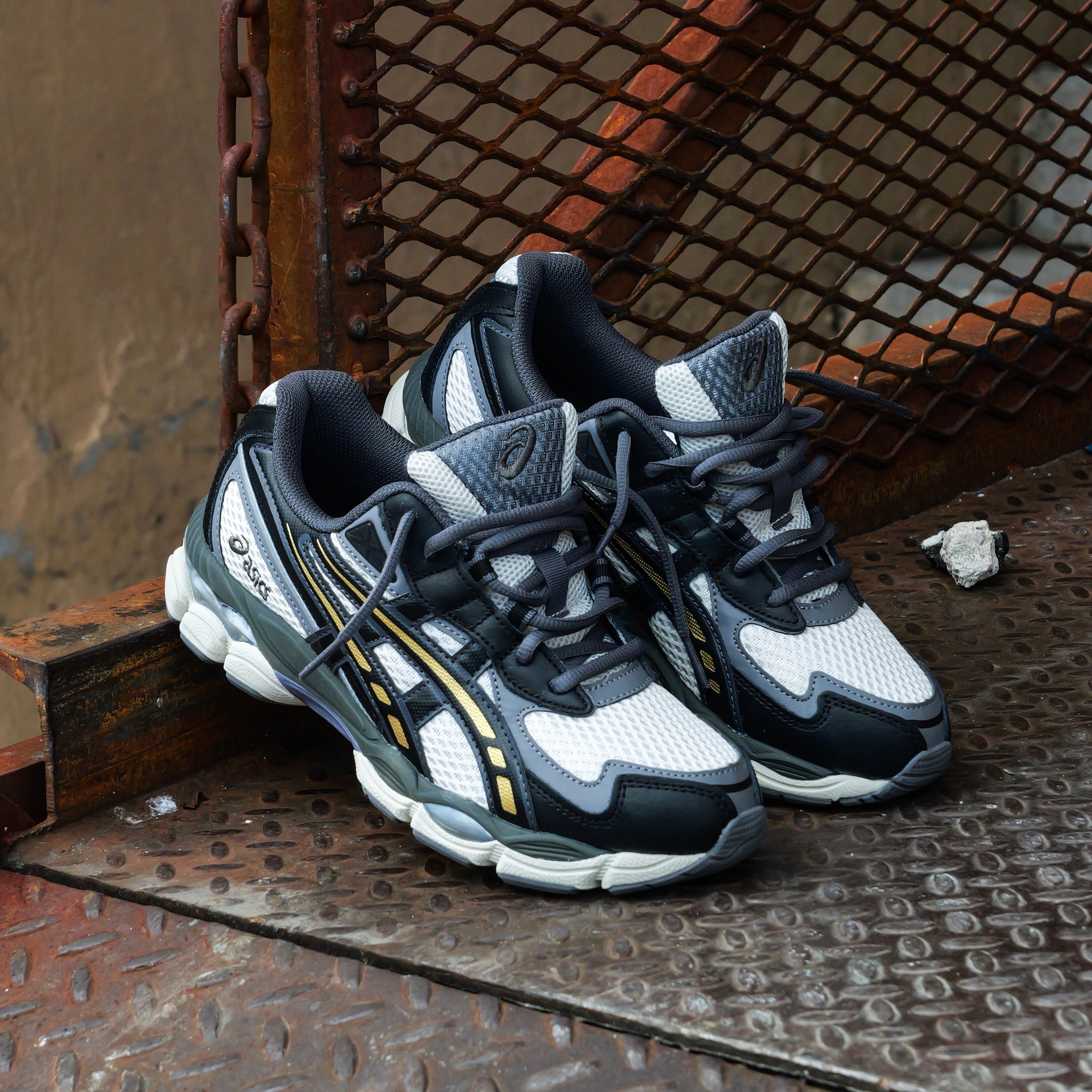 Mens Asics Gel-NYC 2055 (Smoke Grey/Obsidian Grey) - Asics
