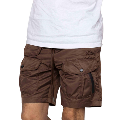EPTM Double Cargo Shorts (Brown) - EPTM