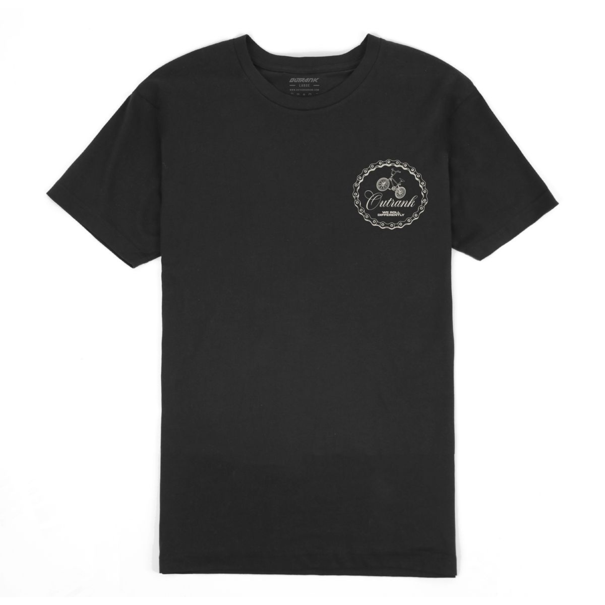 Outrank "We Roll Differently" Tee (Black) - Outrank