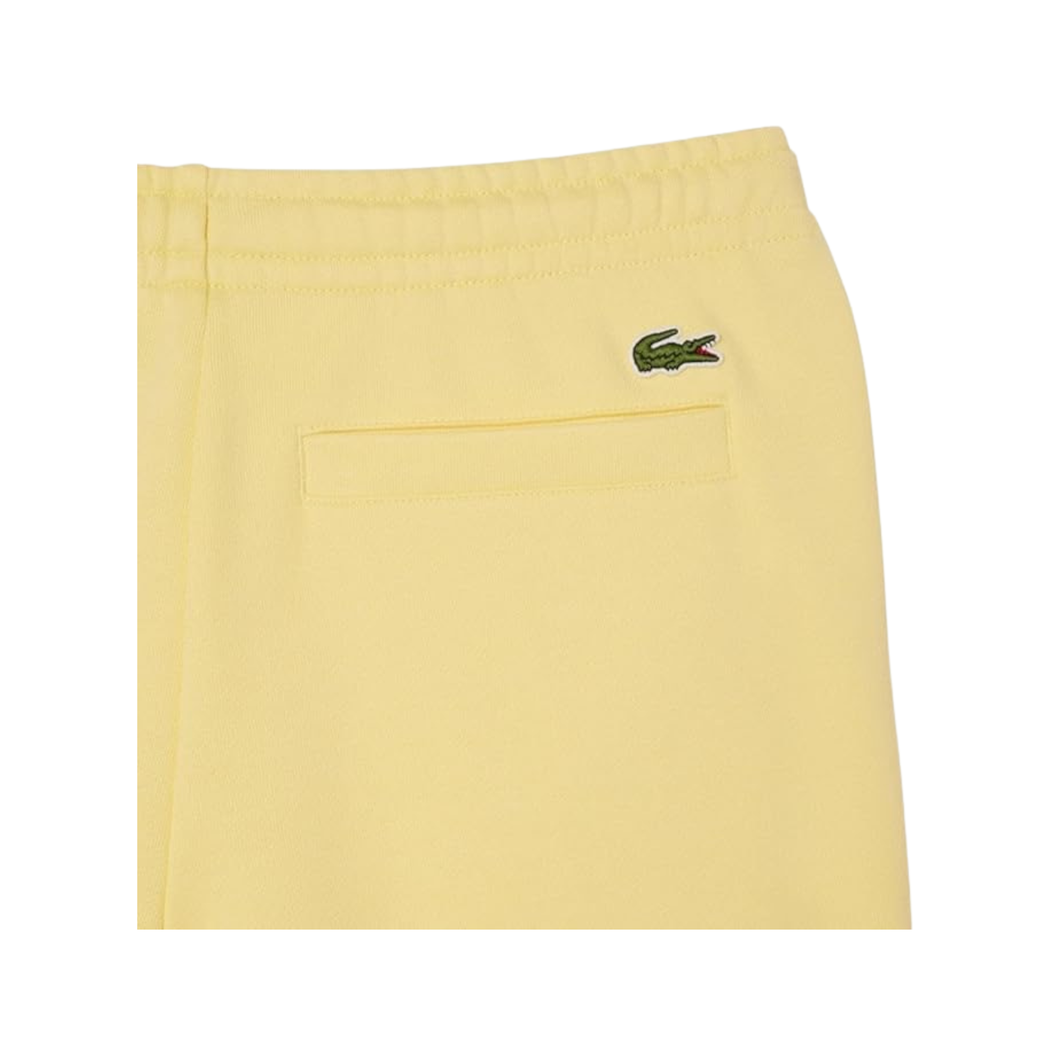 Lacoste Regular Fit Fleece Shorts (Pastel Yellow) - Lacoste