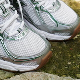 Mens New Balance 740SF2 (Metallic Silver/Green) - New Balance