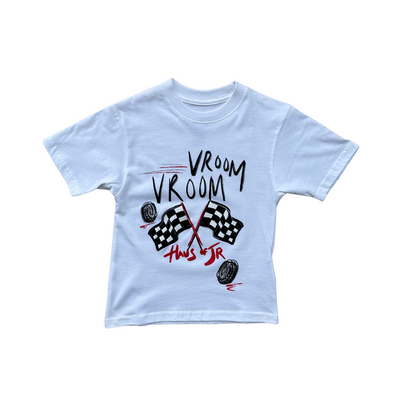 Haus of JR Vroom Tee (White) - Haus of JR