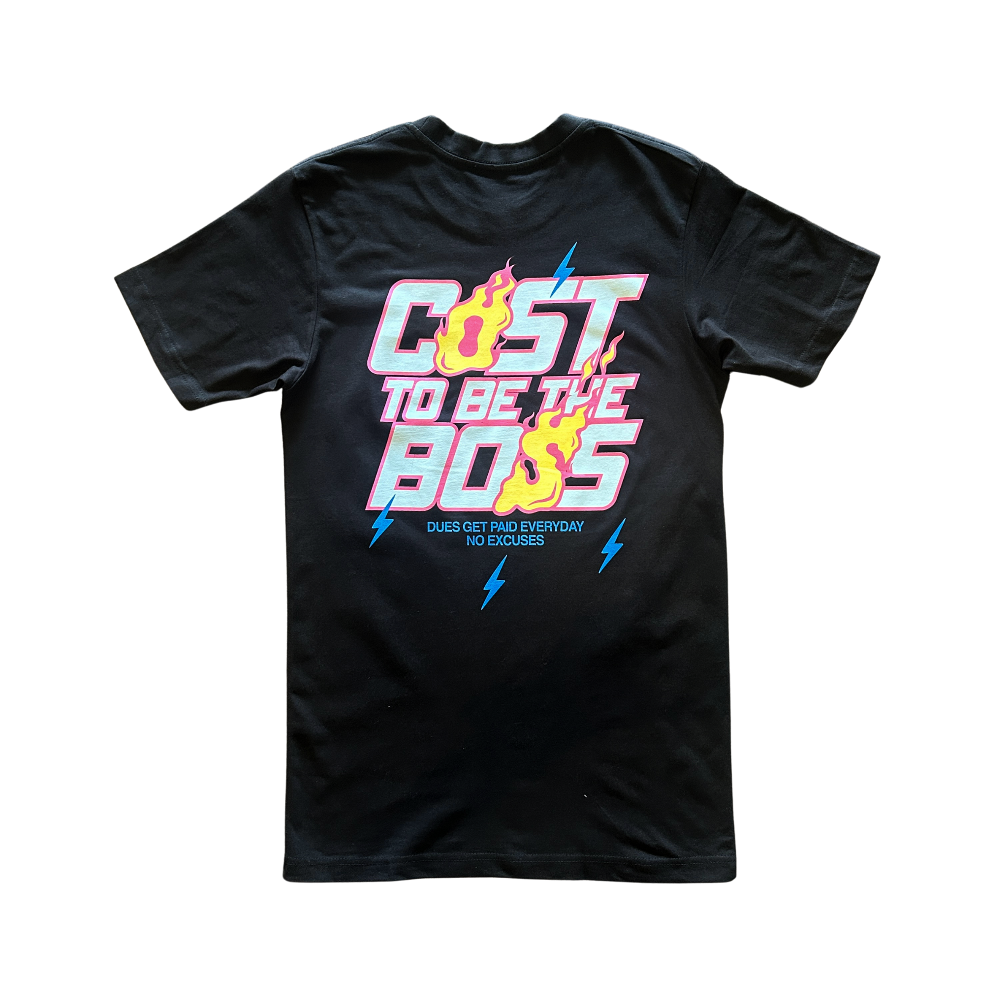 Outrank Cost To Be The Boss Tee (Charcoal Black) - Outrank