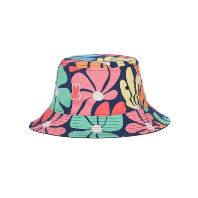 Psycho Bunny Mentz Reversible Bucket Hat (Navy)