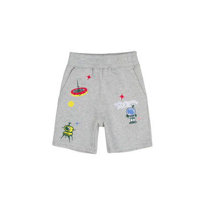 Kid's Billionaire Boys Club Floaters Short (Heather Grey) - Billionaire Boys Club