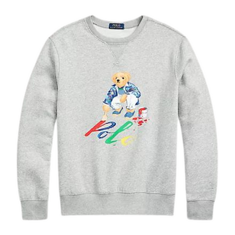 Polo Ralph Lauren Polo Bear Fleece Sweatshirt (Heather) - Polo Ralph Lauren