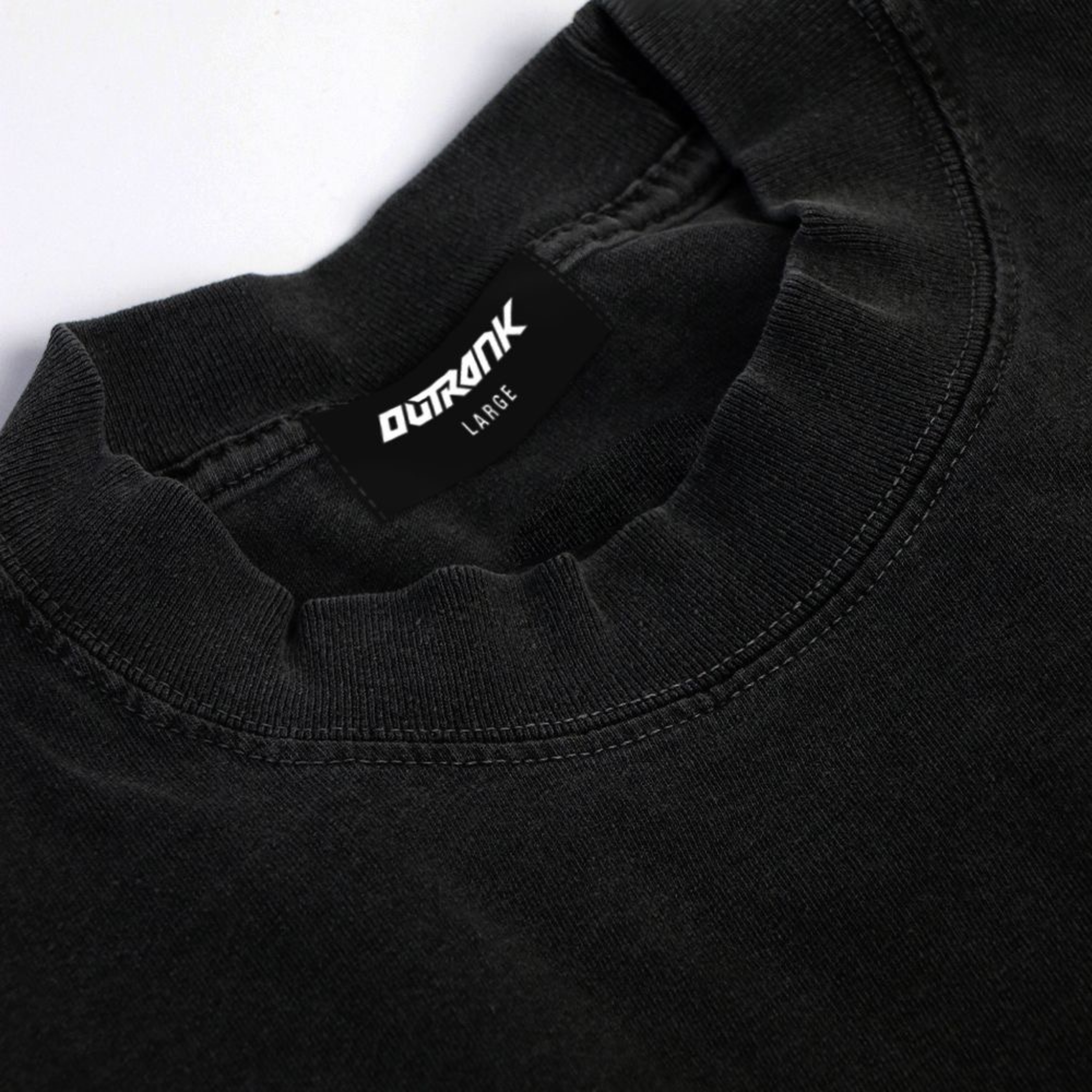 Outrank "Above Them All" Heavyweight T-shirt (Black) - Outrank