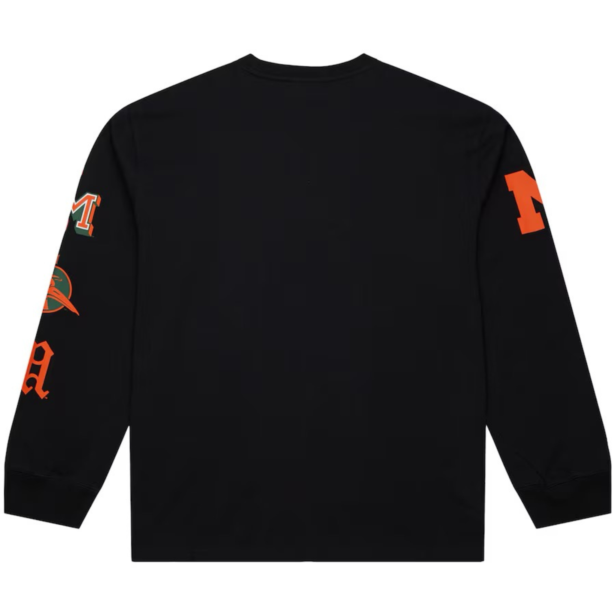 Mitchell & Ness Authentic Men's "Miami Hurricanes Training Camp" LS (Black) - Mitchell & Ness