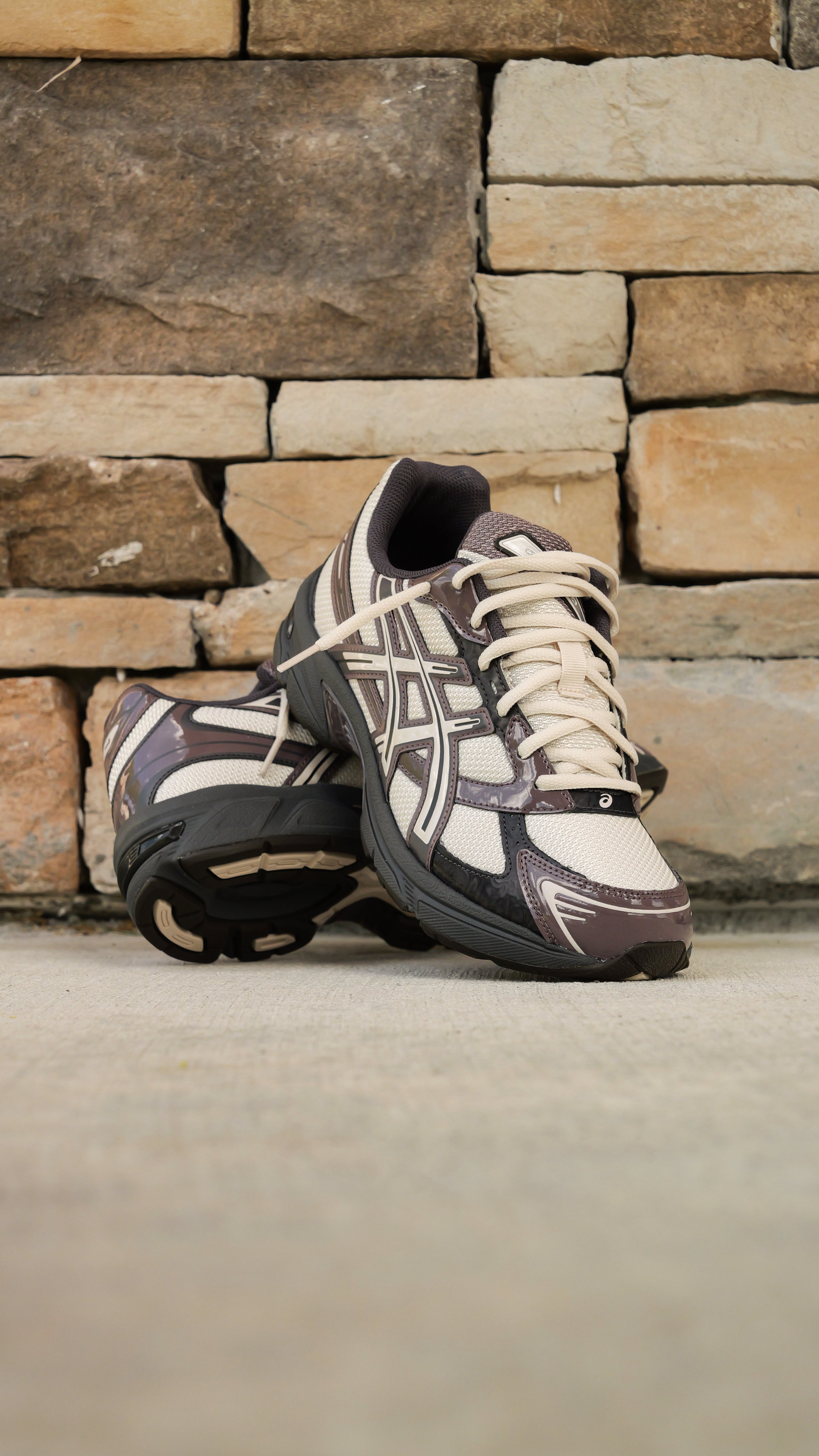 Mens Asics Gel-1130 (Oatmeal/Obsidian Grey) - Asics