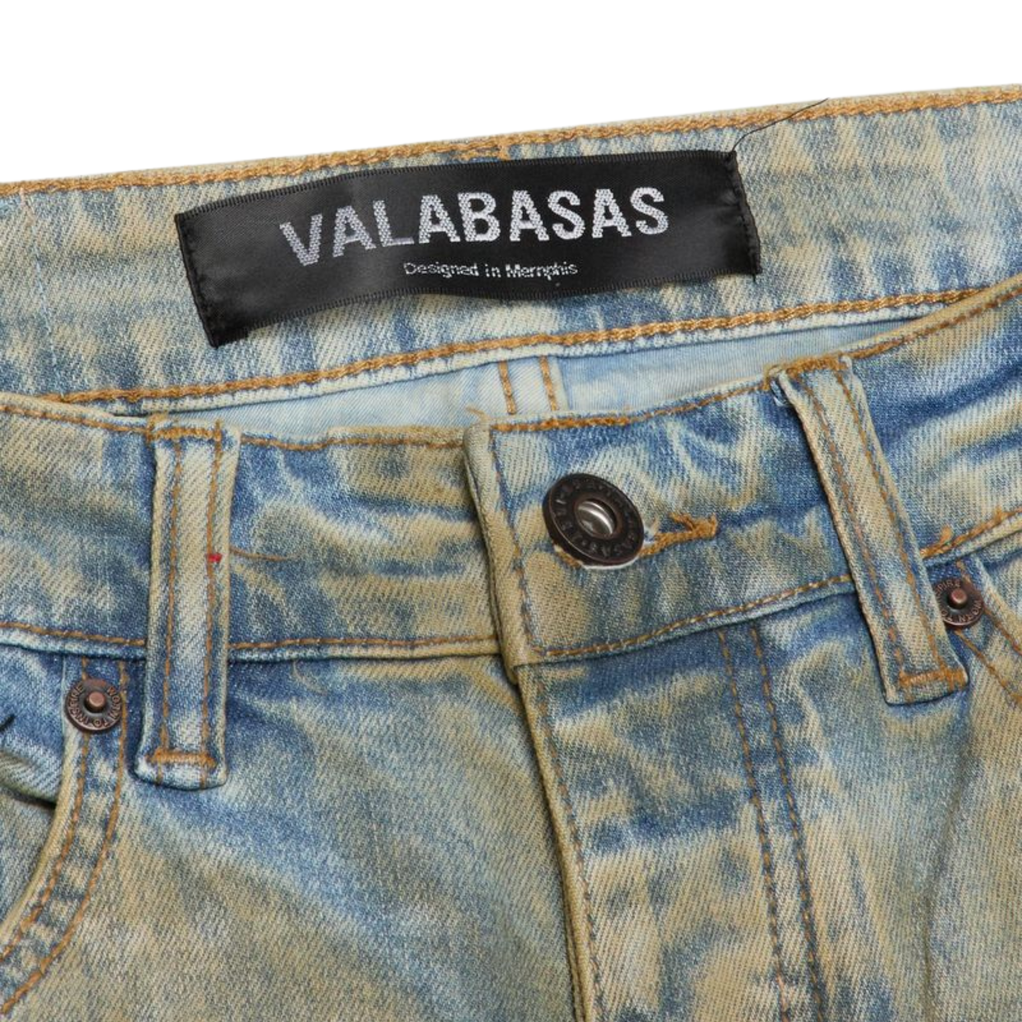 Valabasas "Kneeboard" Baggy Denim Jean (Vintage Wash) - VALABASAS