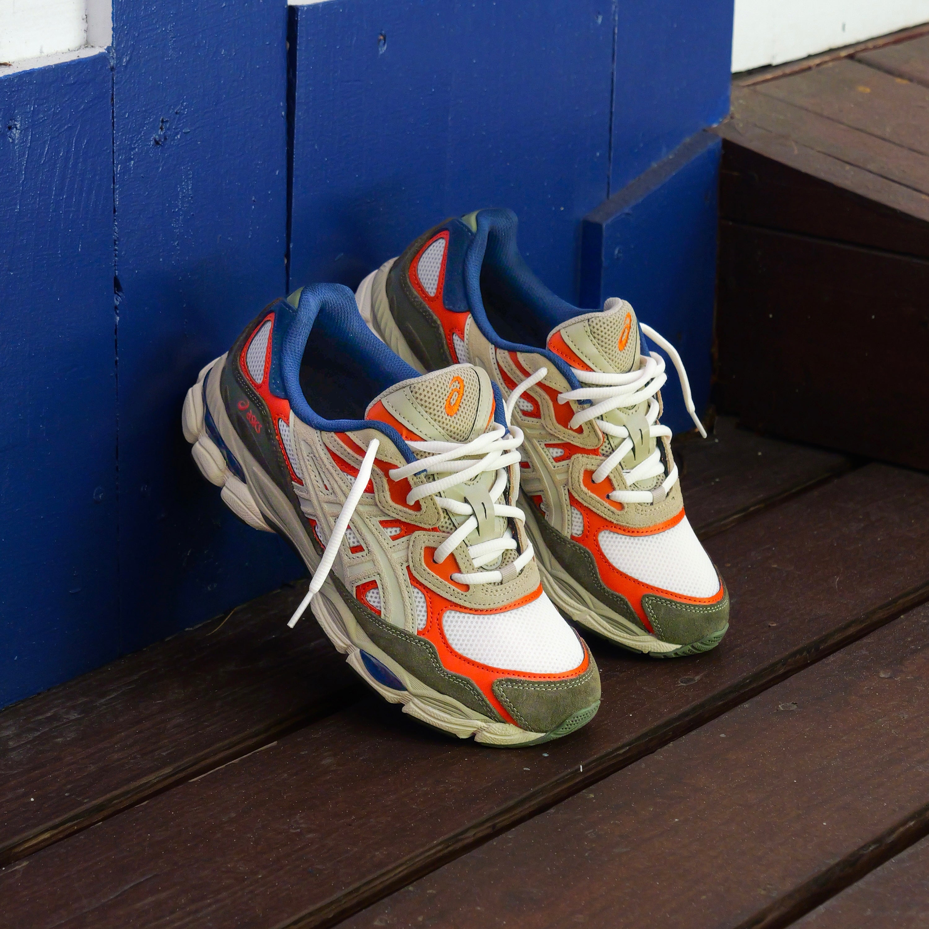 Mens Asics Gel-NYC (Cream/Irvine) - Asics