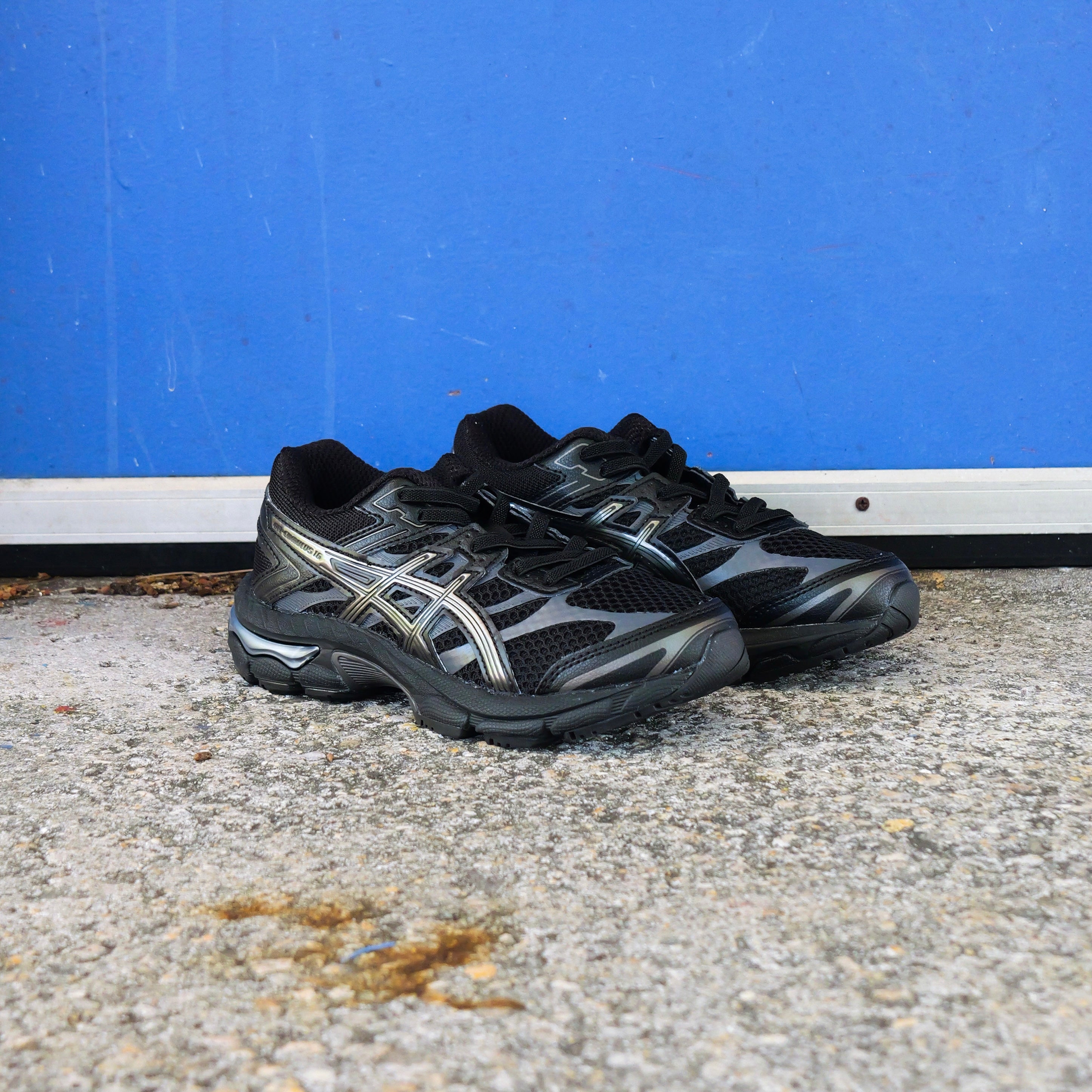 Asics Gel-Cumulus 16 Preschool (Black/Metal)