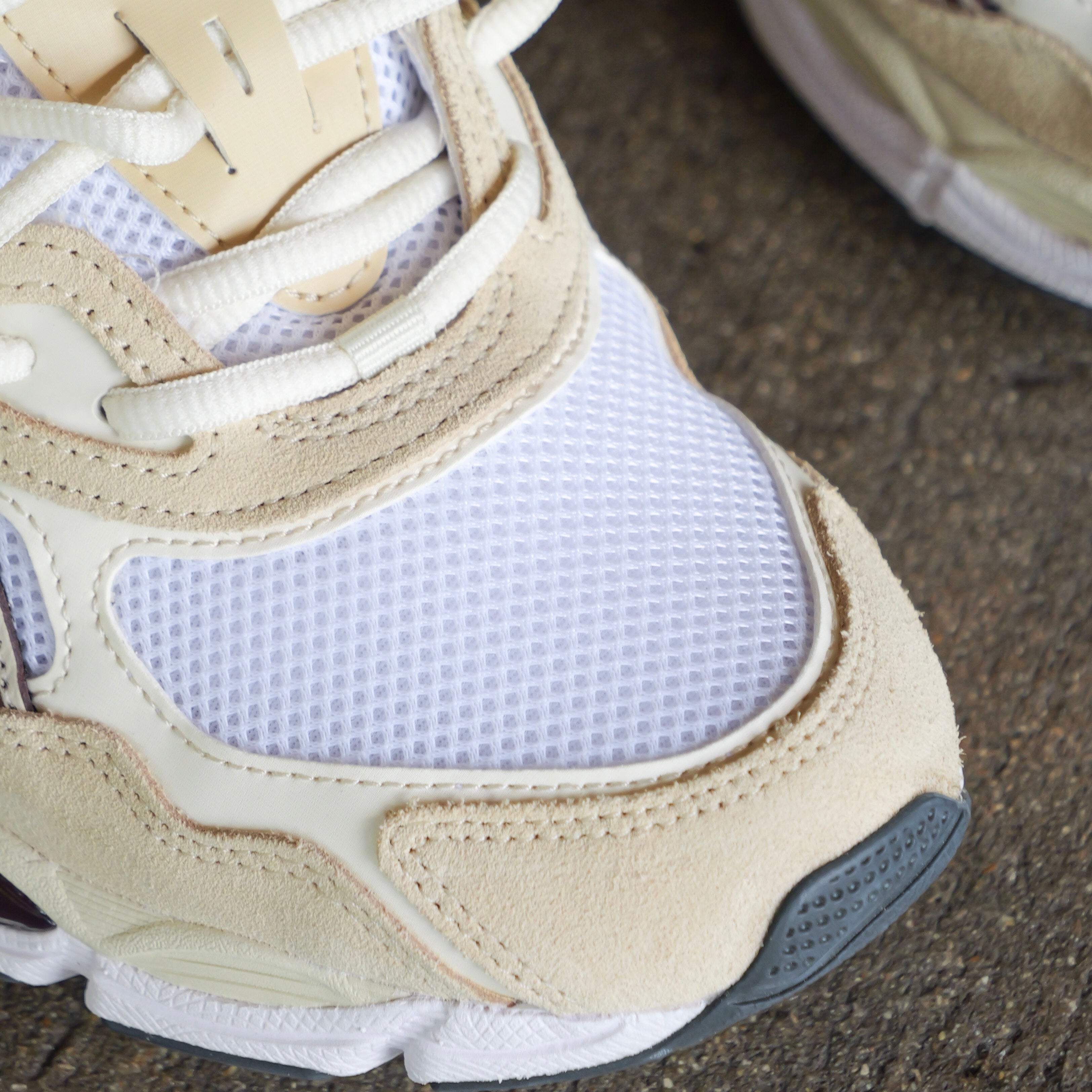 Mens Asics Gel-NYC (White/Roasted Coffee) - ASICS