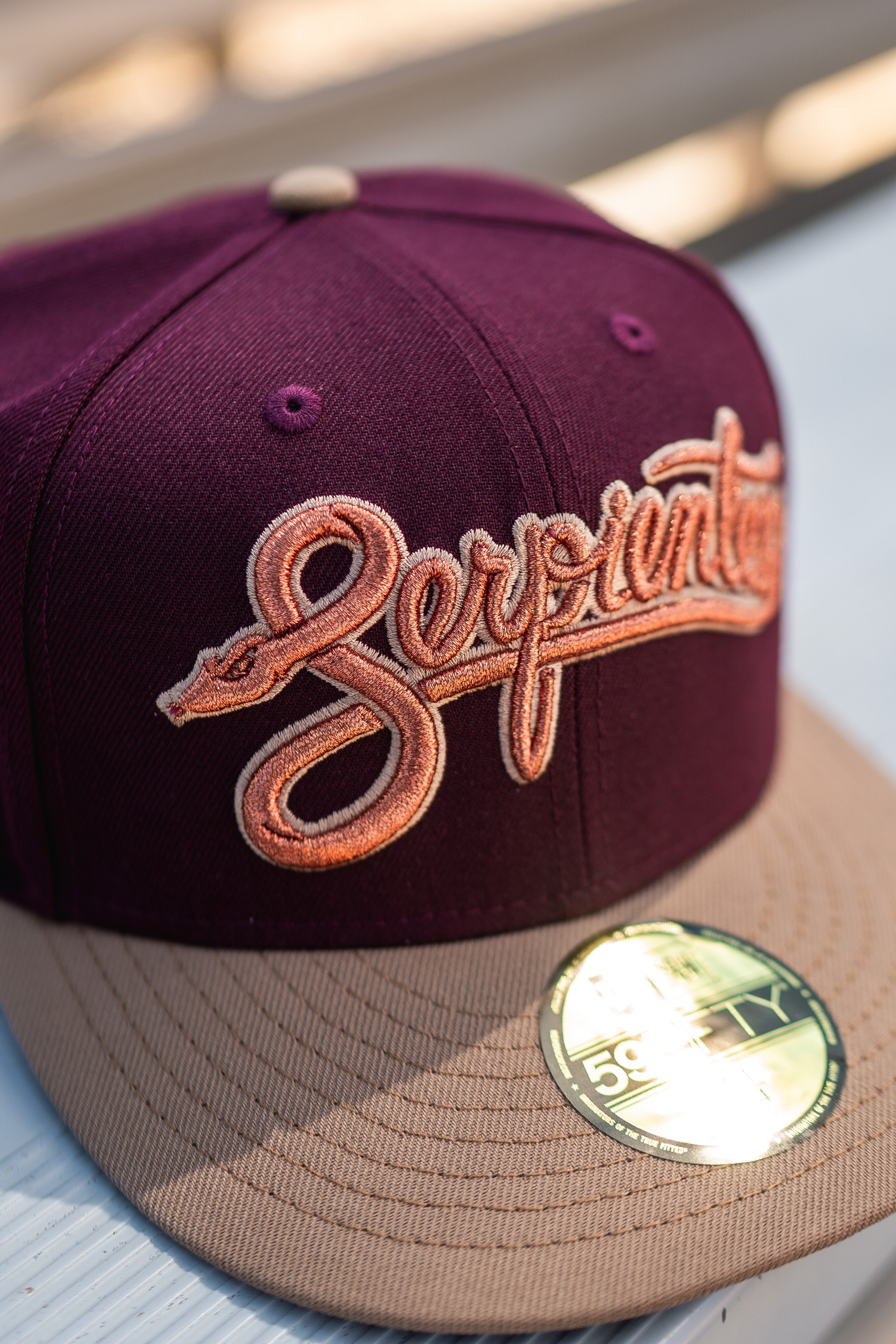 New Era Arizona Diamondbacks Grey UV (Burgundy/Tan) - New Era