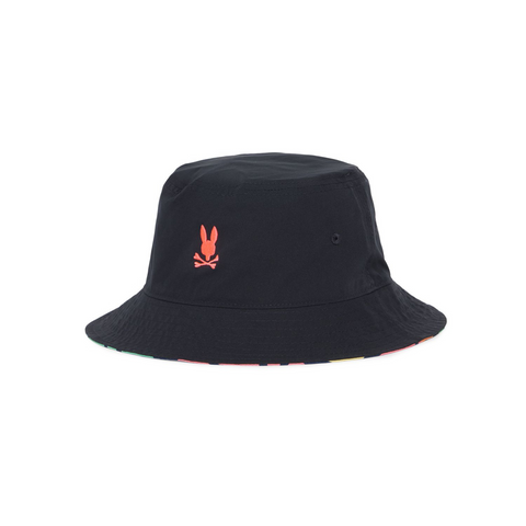 Psycho Bunny Mentz Reversible Bucket Hat (Navy)