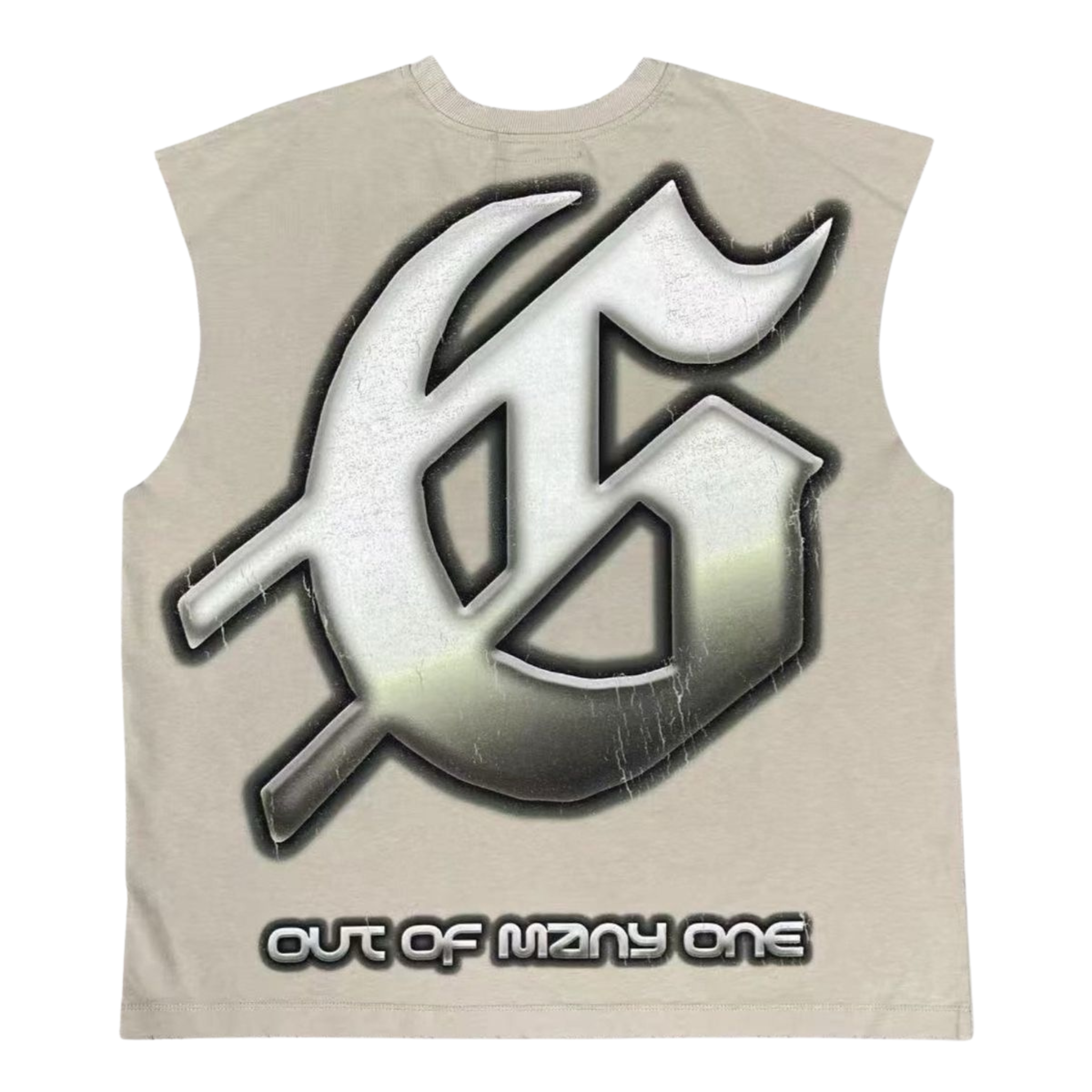 Godspeed "Sunken Liberty 2" Sleeveless (Slate Grey) - Godspeed