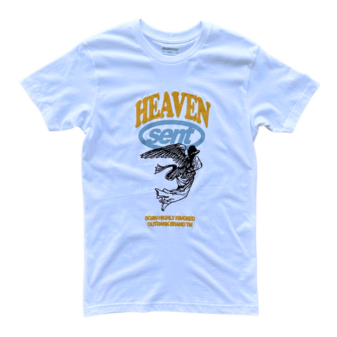 Outrank Heaven Sent T-shirt (White) - Outrank