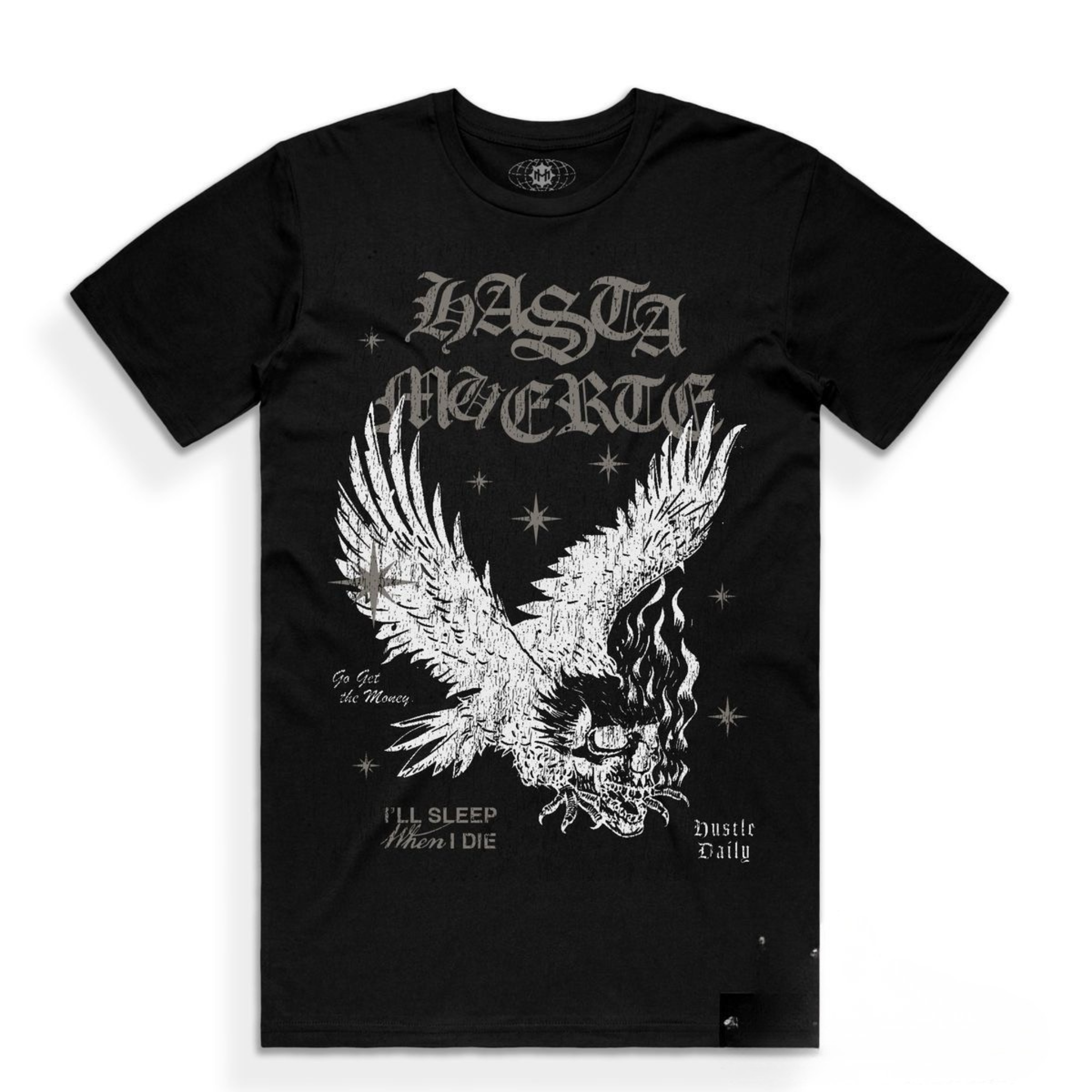 Hasta Muerte "Flying Death" (Black) - HASTA MUERTE