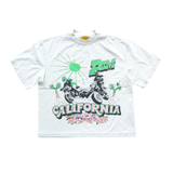 DSM "California Racing" Tee (Antique White) - Diet Starts Monday