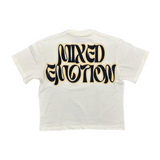 Mixed Emotion "Twin" Rhinestone Tee (White) - Mixed Emotion