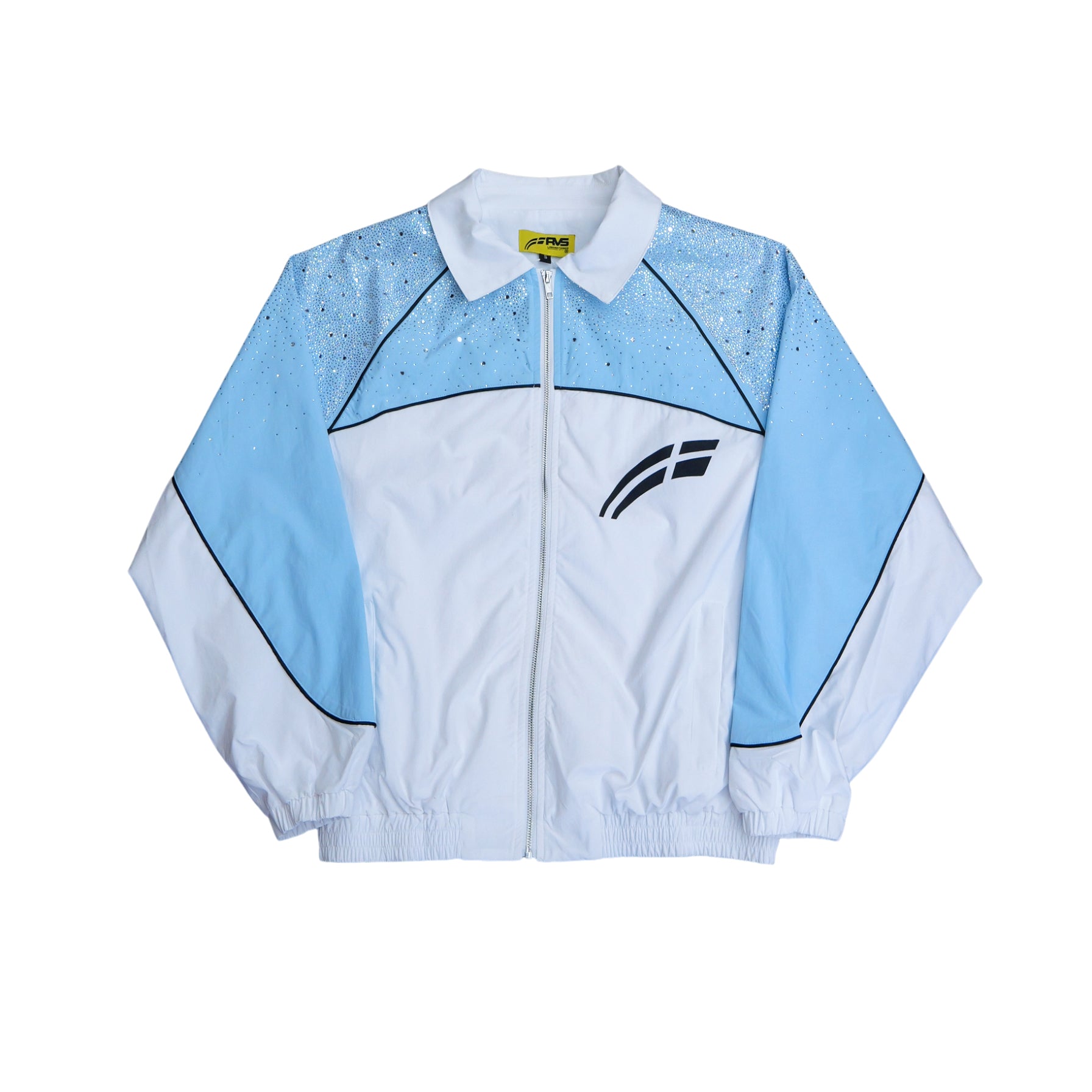 Rvs Labs "Astral" Windbreaker (White/ Sky Blue) - Rvs Labs