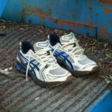 Mens Asics Gel-Kayano 14 (Cream/Blue Coast)