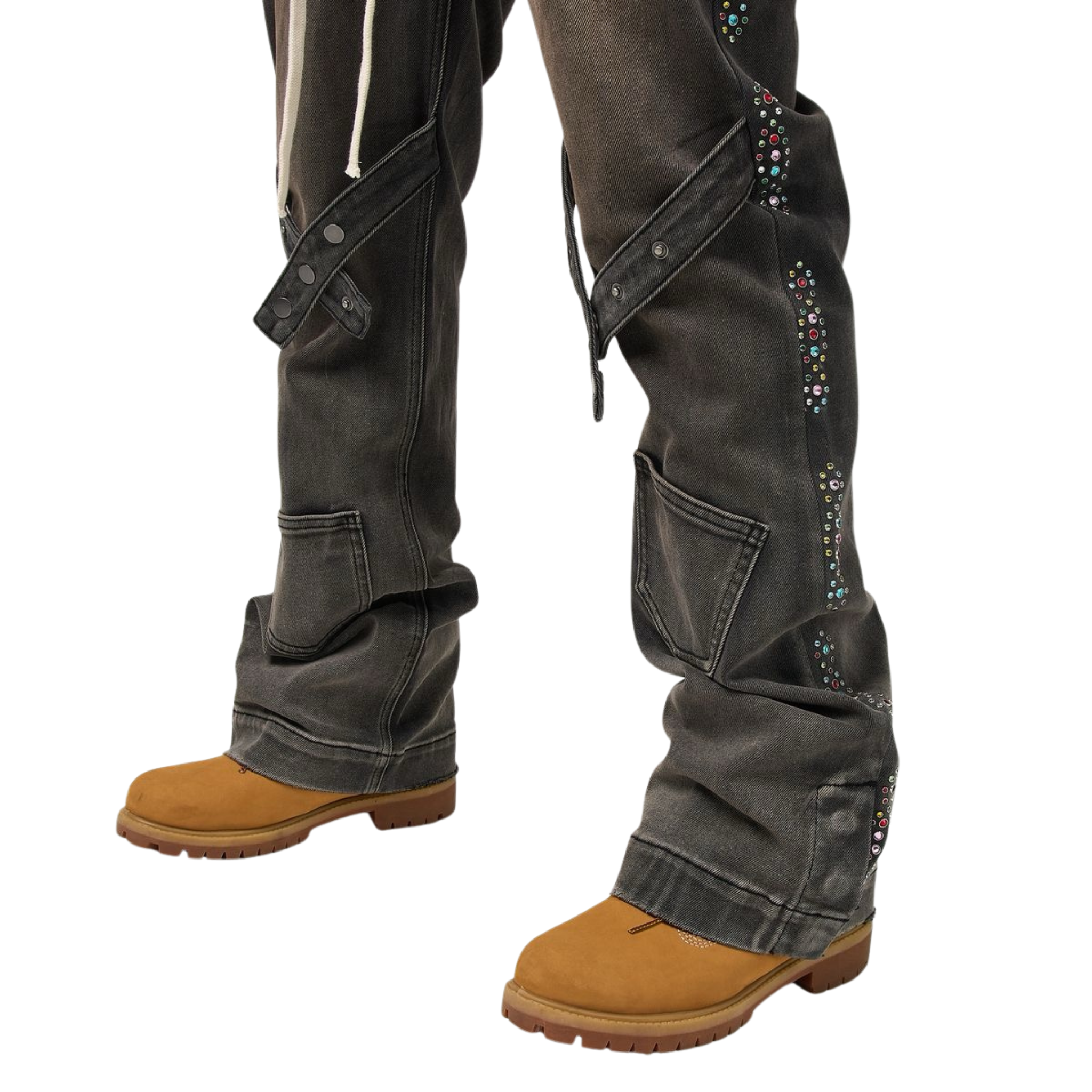 DUAA "Aviation" Ash Wash Denim - DUAA
