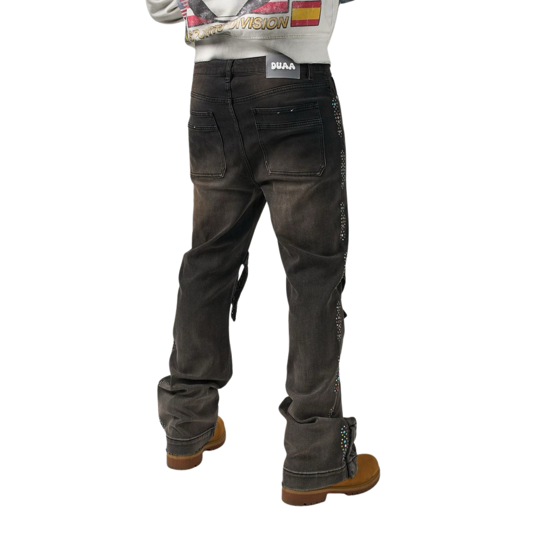 DUAA "Aviation" Ash Wash Denim - DUAA
