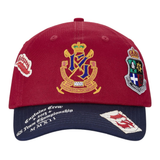 Godspeed "Rugby Home Team" Dad Hat (Red/Navy)