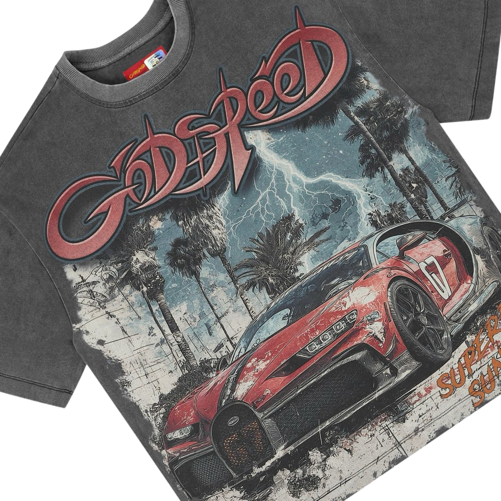 Godspeed "Gatti Miami Superrun" (Grey Wash) - Godspeed