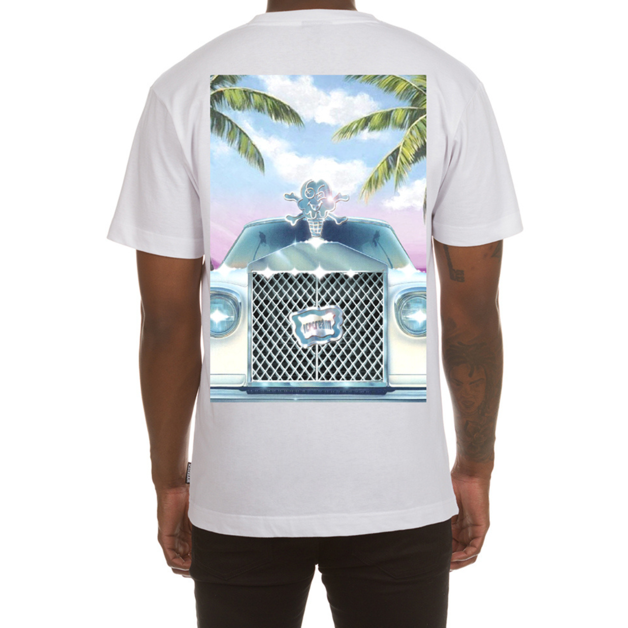 Icecream "Miami" SS Tee (White)