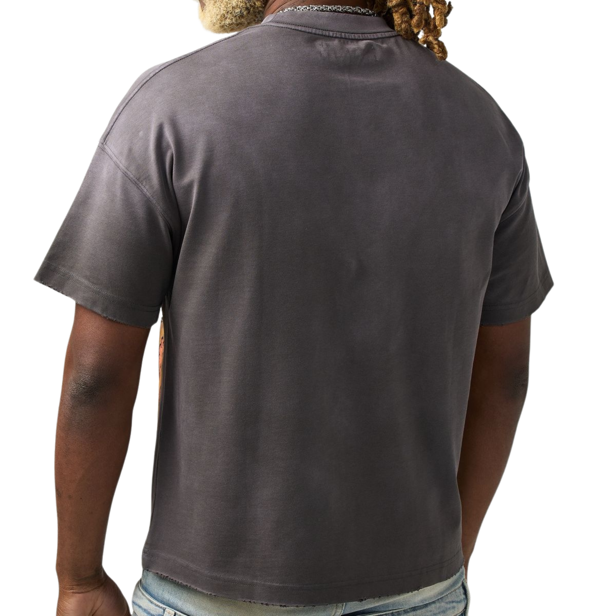 DUAA "Bird" SS Tee (Black Wash) - DUAA