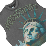 Godspeed "Sunken Liberty" Sleeveless (Grey) - Godspeed