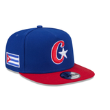 Cuba 2026 World Baseball Classic 9FIFTY A-Frame Snapback- Royal/Red