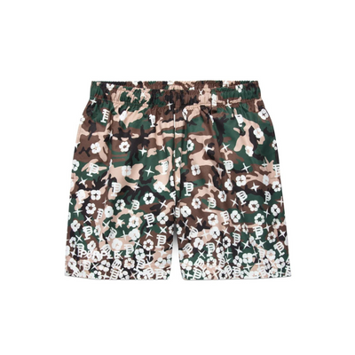 PURPLE BRAND Scattered Monogram Camo All-Around Short - PURPLE BRAND