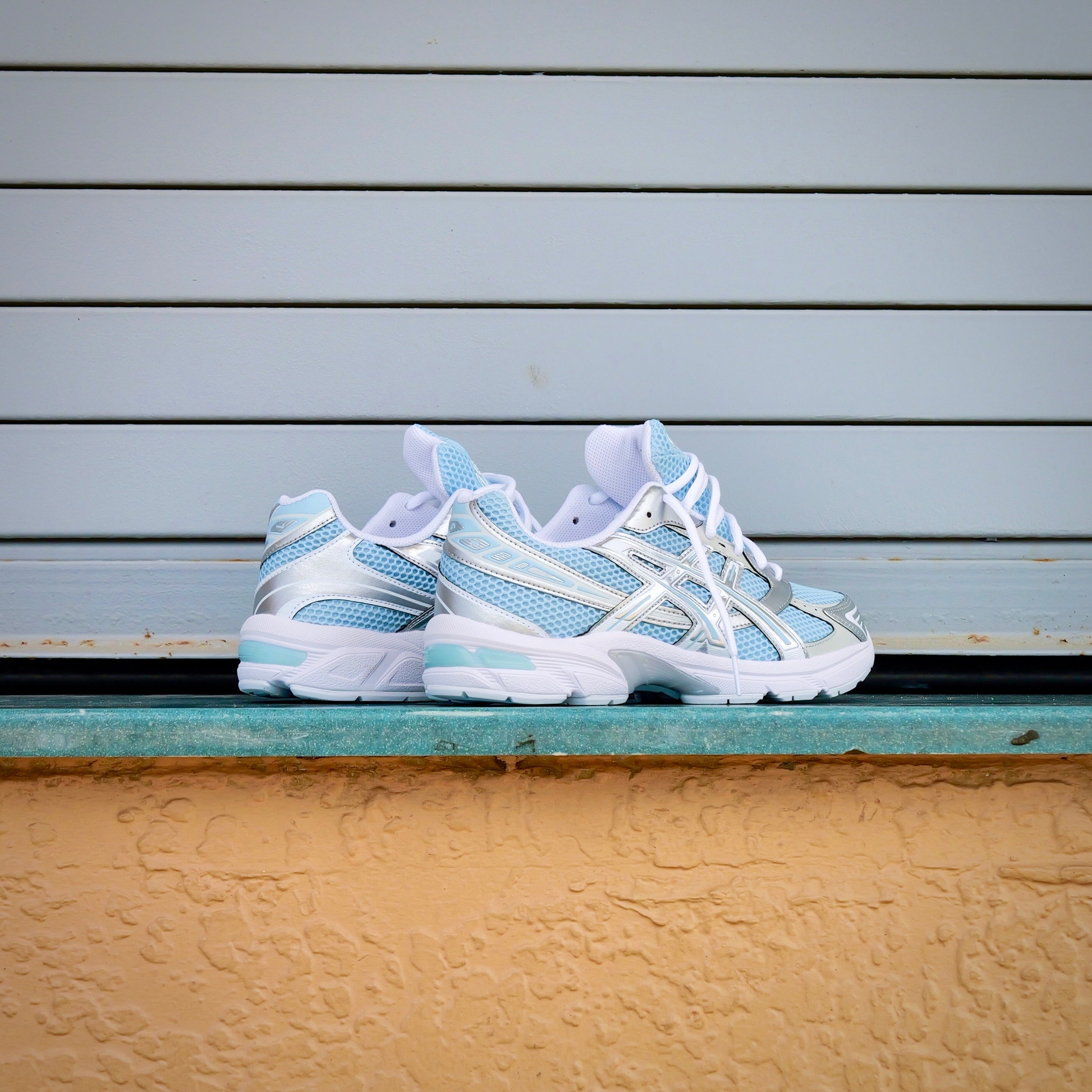 Mens Asics Gel-1130 (Faded Denim/Pure Silver) - Asics