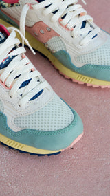 Mens Saucony Shadow 5000 Kissaten (Beige/Blue) - Saucony