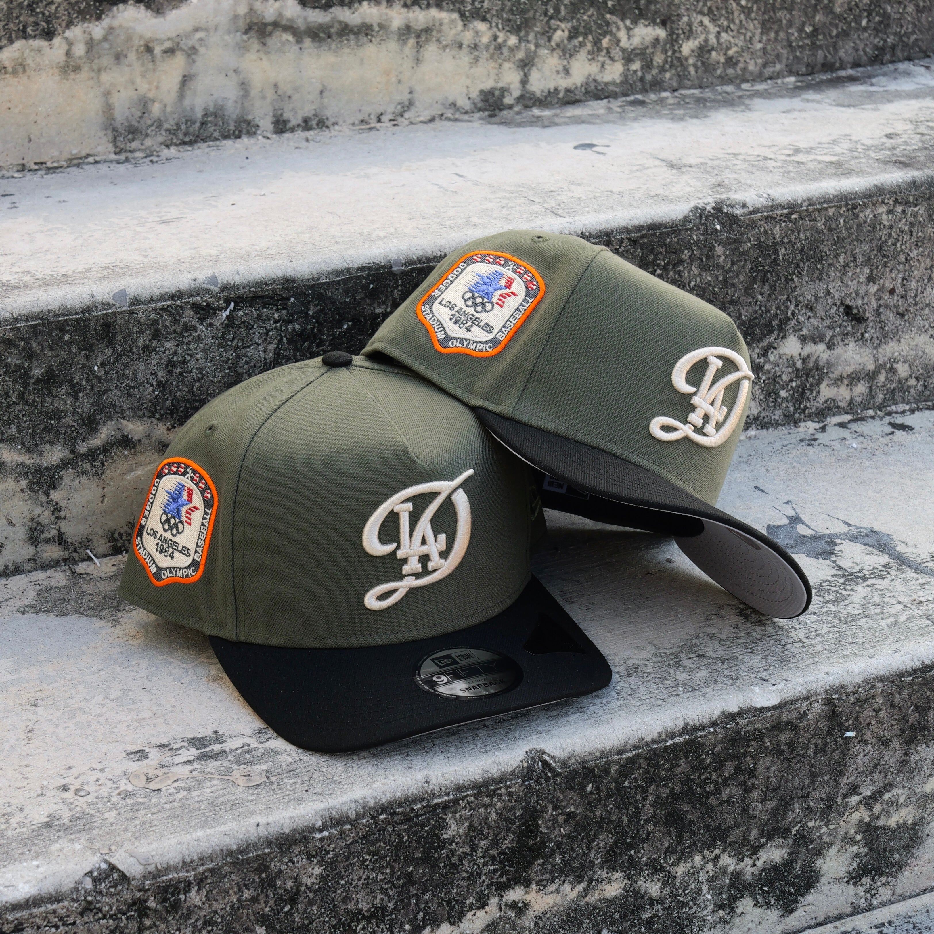 New Era Los Angeles Dodgers 1984 Olympic Stadium 9Fifty A-Frame Snapback