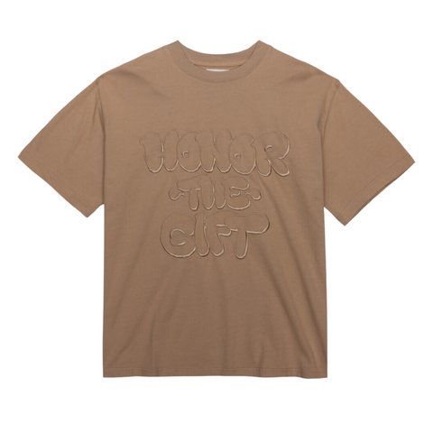 Honor The Gift Amp'd Tee (Tan) - Honor The Gift