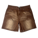 DRY ROT "Dr. Stamped" Cargo Shorts (Brown) - Dry Rot