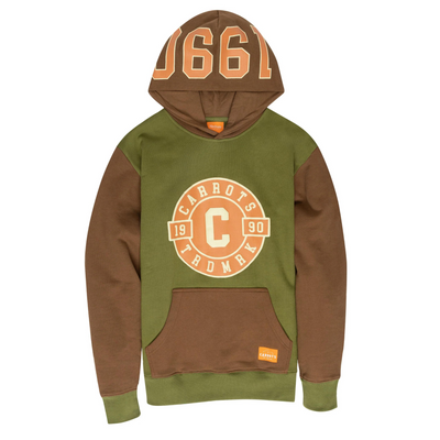 Anwar Carrots Established Color Blocked Hoodie (Olive) - Anwar Carrots