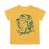 Kids Billionaire Boys Club BB Helmet SS Tee (Primrose Yellow) - Billionaire Boys Club
