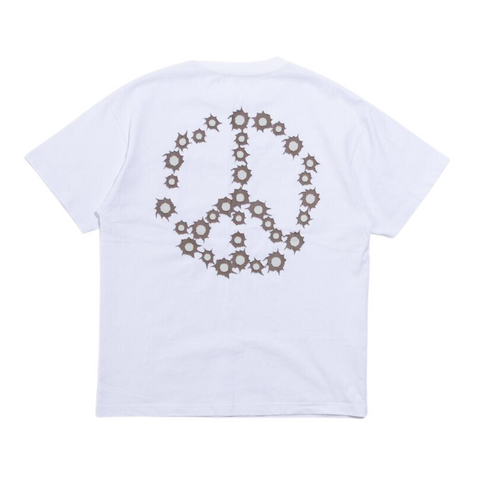 Memory Lane Shattered Peace Tee (White) - Memory Lane