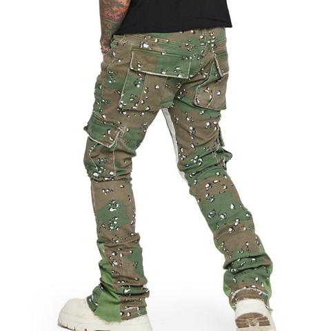 VALABASAS Commander 2.0 Stacked Denim (Foliage Green) - VALABASAS