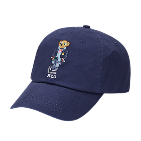 Polo Ralph Lauren Polo Bear Twill Ball Cap (Navy) - Polo Ralph Lauren