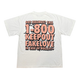 KOFL "Lover Boy" (White) Oversized SS Tee - KOFL