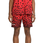 Purple Brand Scattered Monogram All-Around Short (High Risk Red) - PURPLE BRAND