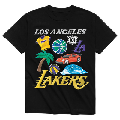 Market Los Angeles Lakers T-shirt (Black) - Market