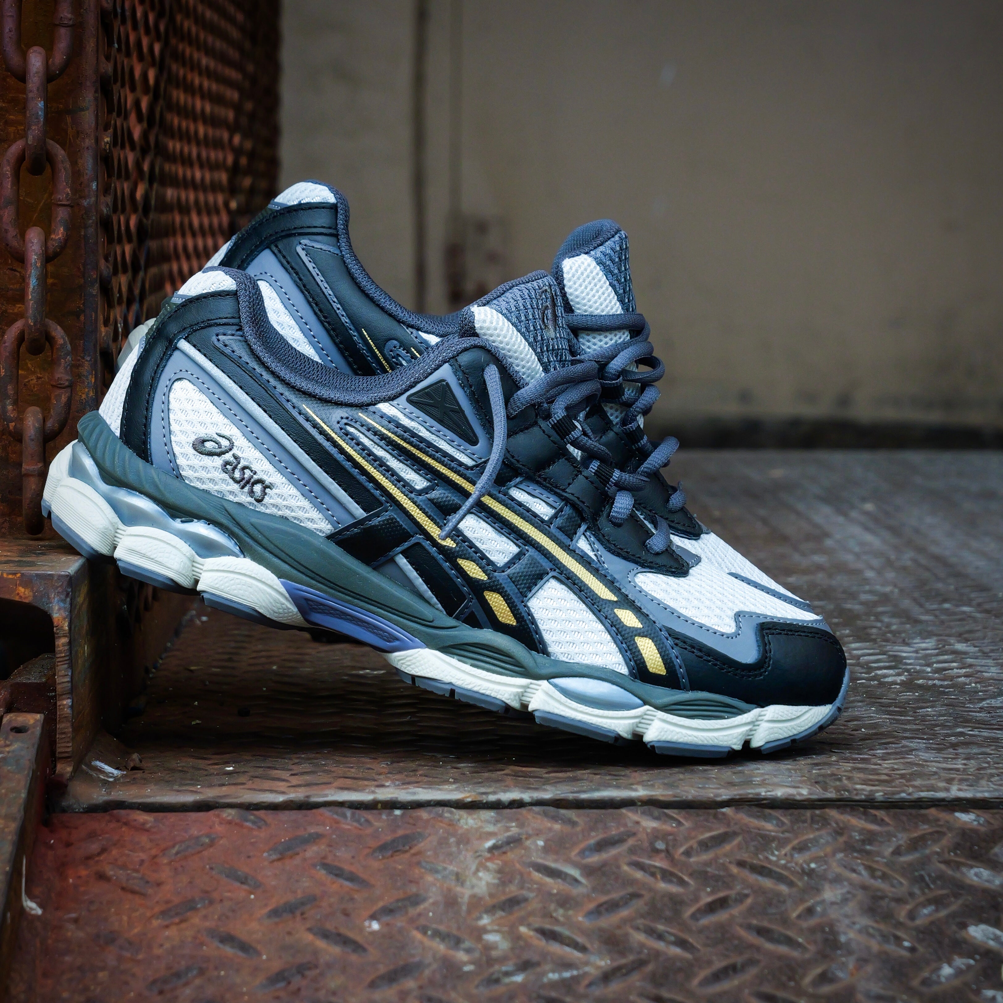 Mens Asics Gel-NYC 2055 (Smoke Grey/Obsidian Grey) - Asics